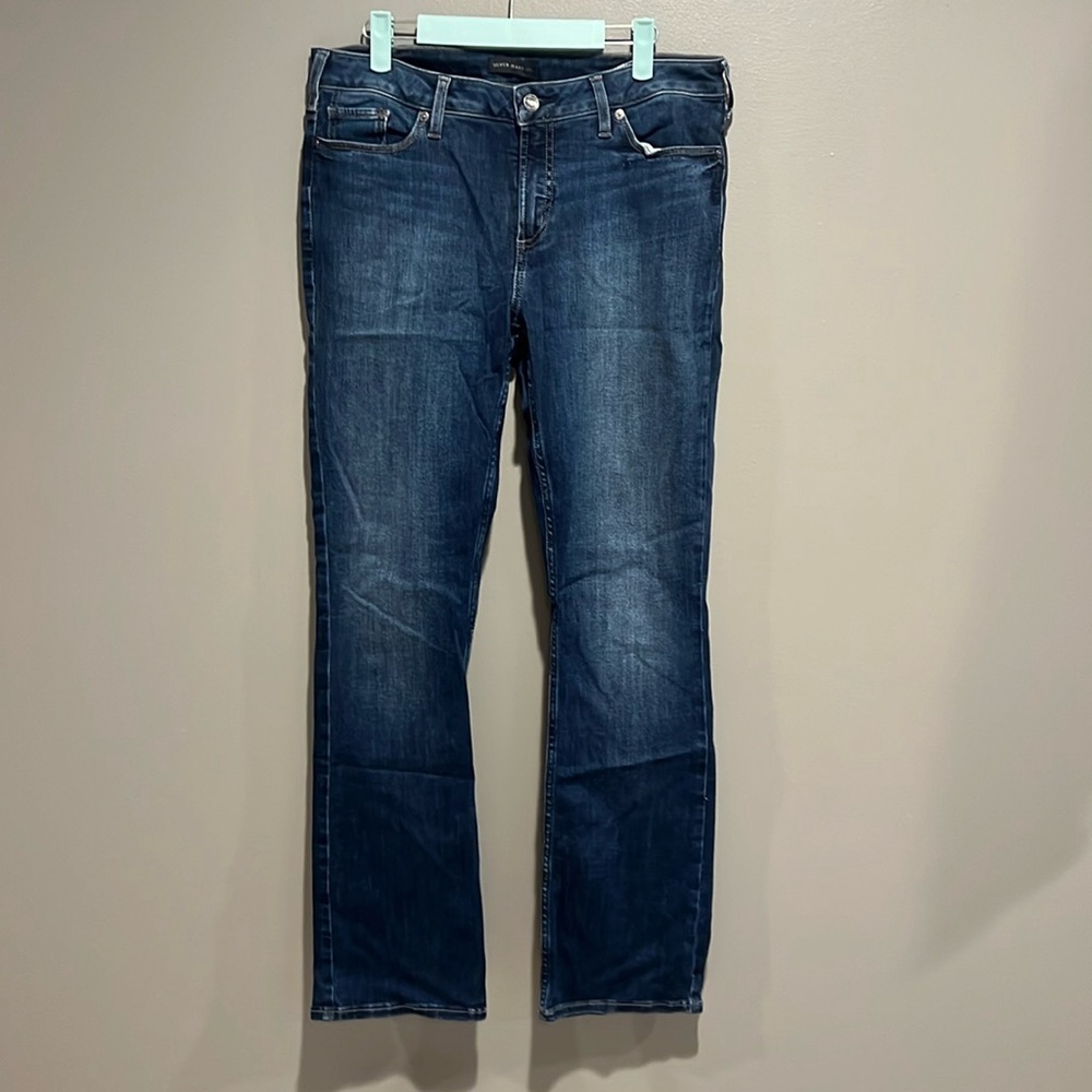 Silver jeans